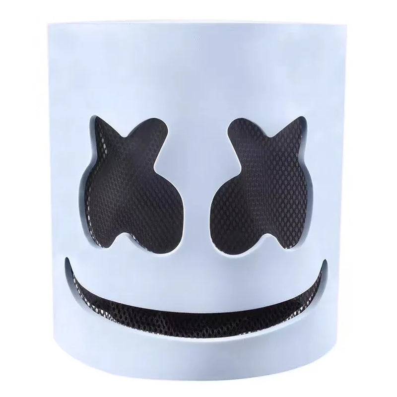Casco luminoso DJ Marshmello para disfraces, carnaval, bodas y festivales