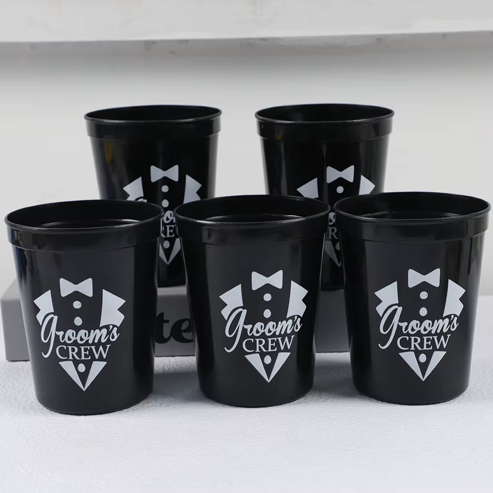 Vasos Reutilizables para Novio | Accesorios de Fiesta y Despedida de Soltera
