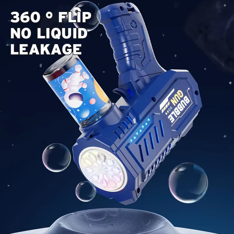 Pistola de Burbujas Automática para Despedidas y Fiestas Divertidas
