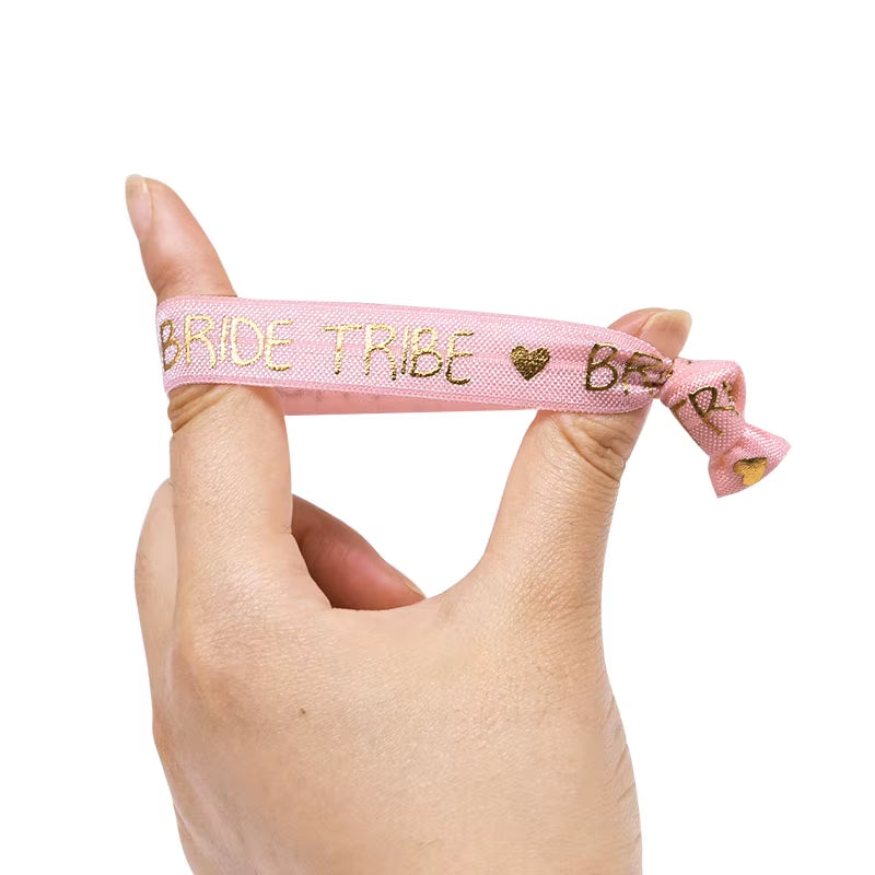 Pulseras equipo de la novia – accesorios divertidos para despedida de soltera