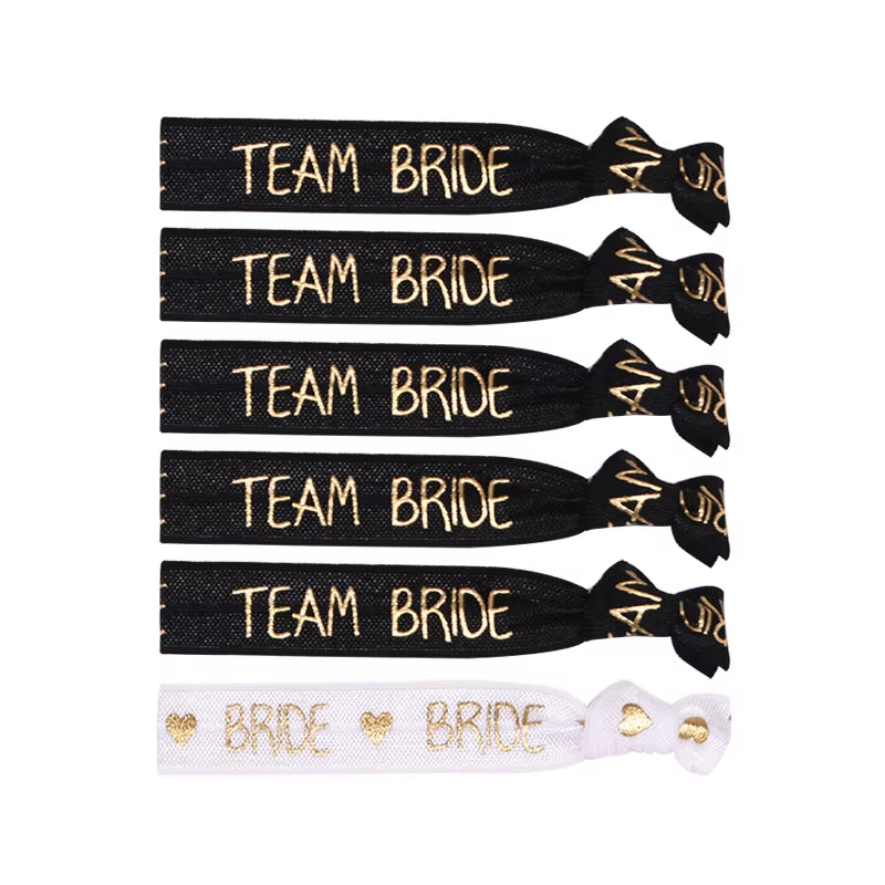 Pulseras equipo de la novia – accesorios divertidos para despedida de soltera