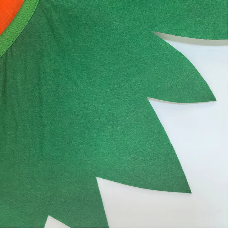 Disfraz de Halloween con capa y sombrero de calabaza – cosplay y fiestas temáticas