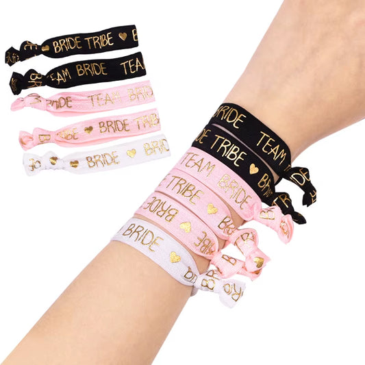 Pulseras equipo de la novia – accesorios divertidos para despedida de soltera