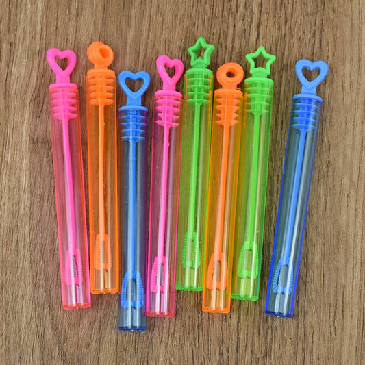 Tubos de burbujas para bodas, cumpleaños y detalles originales