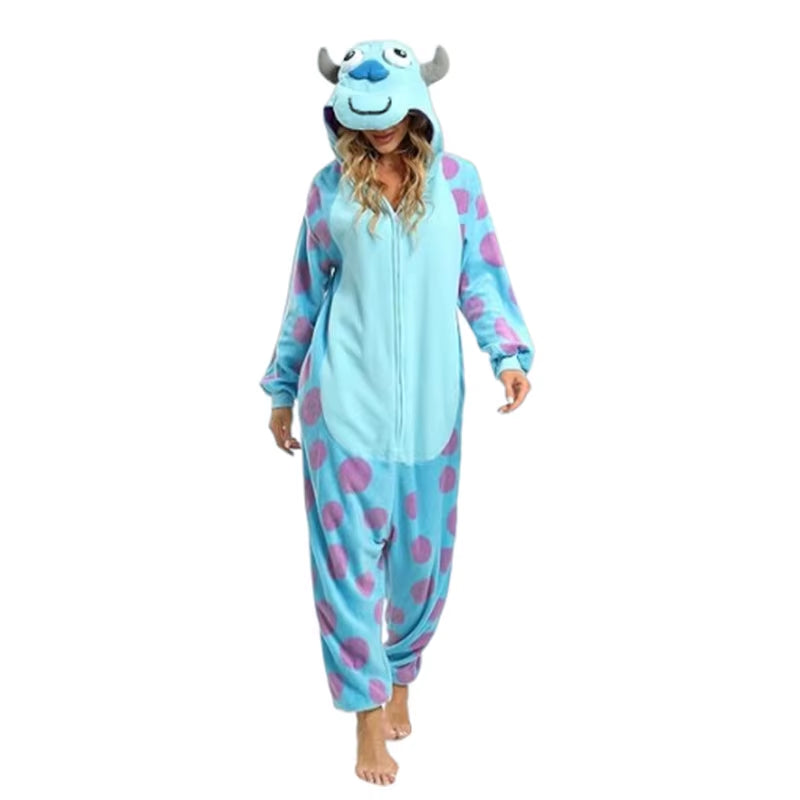 Pijama kigurumi de Monstruos S.A. para adultos – Sulley y Mike